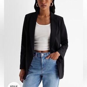 Express Black Blazer